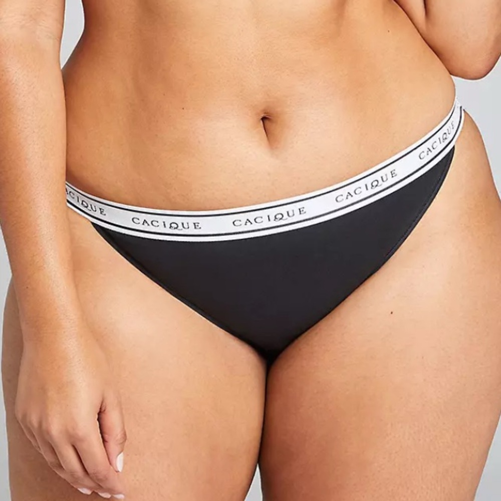Cacique String Bikini Panty with Wide Waistband - Size 14/16 - NWT